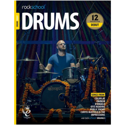 Rockschool Drums 2018-2024 - Debut-Percussion-Rockschool-Engadine Music