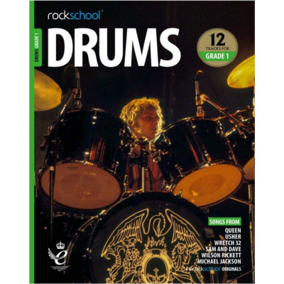 Rockschool Drums 2018-2024 - Grade 1-Percussion-Rockschool-Engadine Music