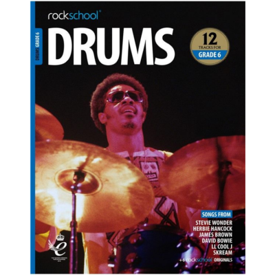 Rockschool Drums 2018-2024 - Grade 6-Percussion-Rockschool-Engadine Music