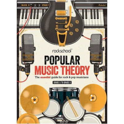Rockschool Popular Music Theory Guidebook Grades 6 to 8-Theory-Rockschool-Engadine Music