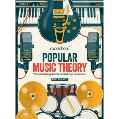 Rockschool Popular Music Theory guidebook - Grades Debut to 5-Theory-Rockschool-Engadine Music