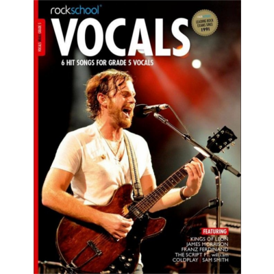 Rockschool Vocals 2014-2020 - Grade 5 Male-Vocal-Rockschool-Engadine Music