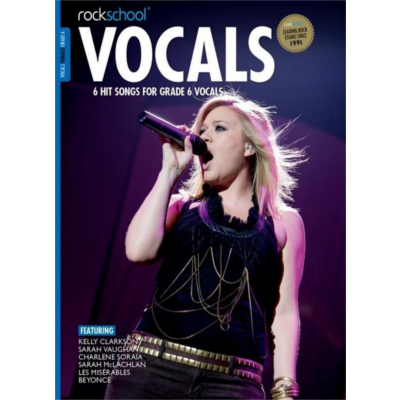 Rockschool Vocals 2014-2020 - Grade 6 Female-Vocal-Rockschool-Engadine Music