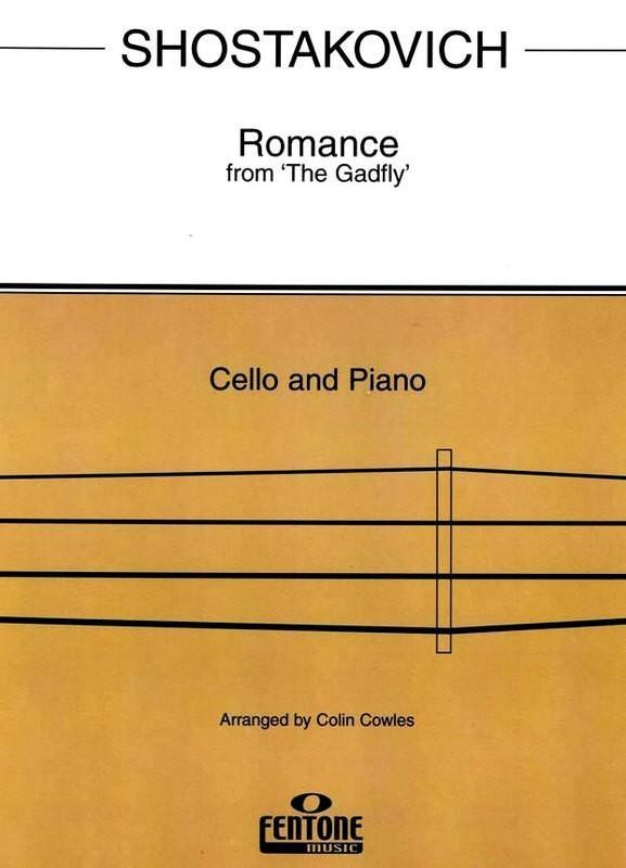 Romance from The Gadfly, Cello-Strings-Fentone Music-Engadine Music