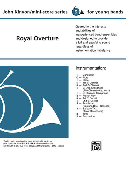 Royal Overture, Concert Band, Grade 1