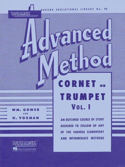 Rubank Advanced Method - Cornet or Trumpet, Vol. 1-Brass-Rubank Publications-Engadine Music