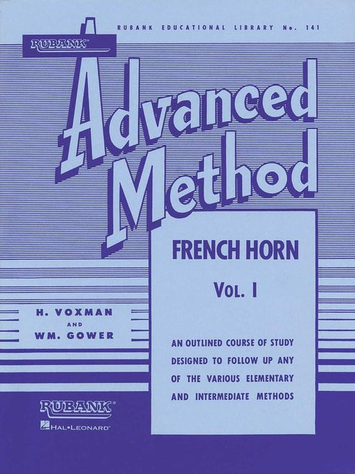 Rubank Advanced Method - French Horn in F or E-flat, Vol. 1-Brass-Rubank Publications-Engadine Music