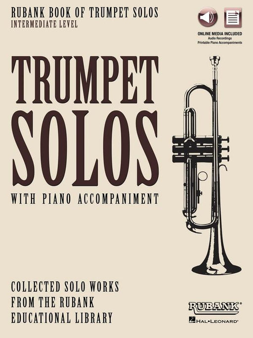 Rubank Book of Trumpet Solos - Intermediate Level-Brass-Rubank Publications-Engadine Music