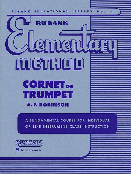 Rubank Elementary Method - Cornet or Trumpet-Brass-Rubank Publications-Engadine Music