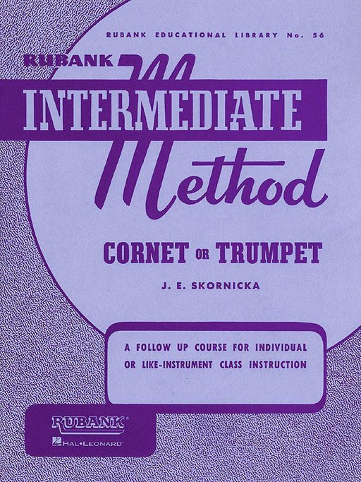Rubank Intermediate Method - Cornet or Trumpet-Brass-Rubank Publications-Engadine Music