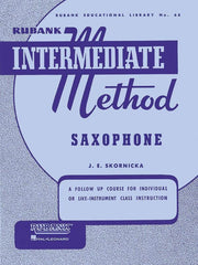 Rubank Intermediate Method - Saxophone-Woodwind-Rubank Publications-Engadine Music