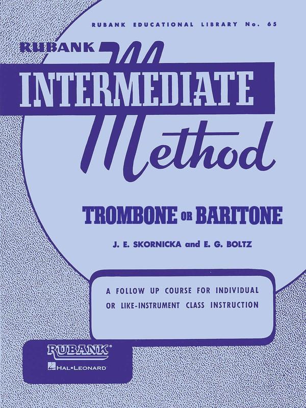 Rubank Intermediate Method - Trombone or Baritone-Brass-Rubank Publications-Engadine Music