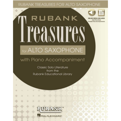 Rubank Treasures for Alto Saxophone-Woodwind-Rubank Publications-Engadine Music
