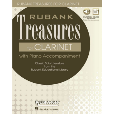 Rubank Treasures for Clarinet-Woodwind-Rubank Publications-Engadine Music