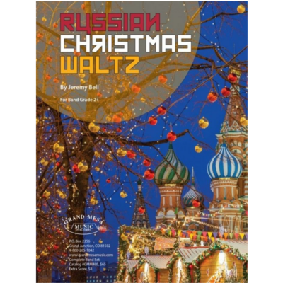 Russian Christmas Waltz, Jeremy Bell Concert Band Chart Grade 2.5-Concert Band Chart-Grand Mesa Music-Engadine Music