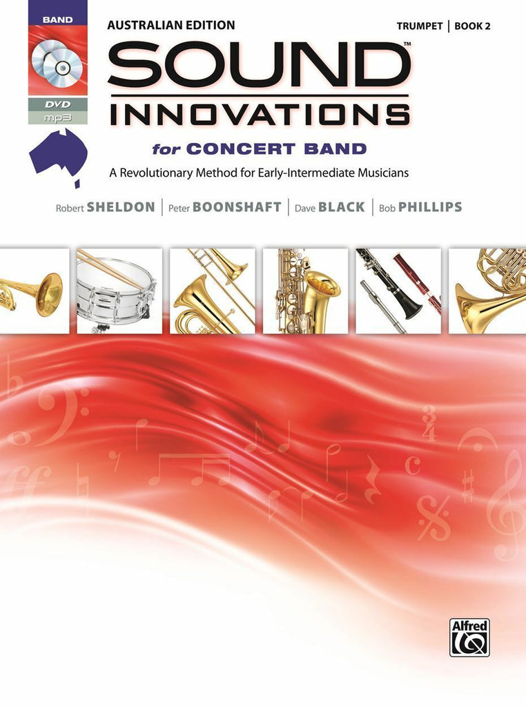 SALE - Sound Innovations for Concert Band Australian Version Book 2/CD - Various