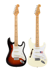 SX American Alder Semi-Hollow Electric Guitar