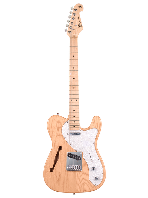 SX American Ash Semi-Hollow Thinline Telecaster Electric Guitar