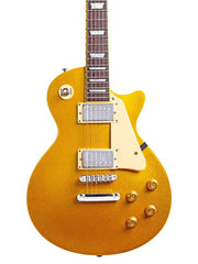 SX Deluxe LP Style Gold Electric Guitar