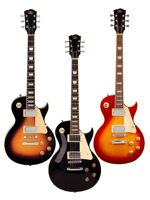 SX GTSE3SK 4/4 LP Style Electric Guitar Pack