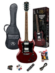 SX GTSE4 SG Electric Guitar Pack