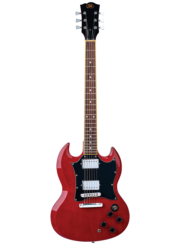 SX GTSE4 SG Electric Guitar Pack