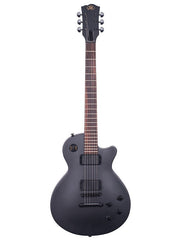 SX LP Style Satin Black Electric Guitar