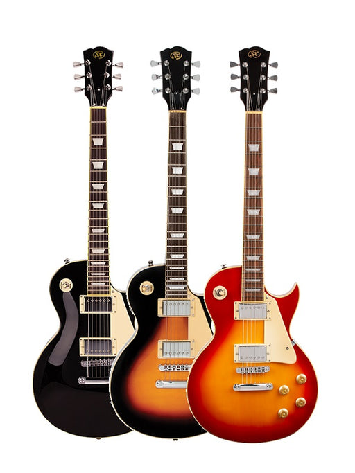 SX PKSE3SK 4/4 LP Style Electric Guitar Pack - Various