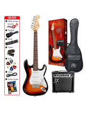 SX SE1SK 3/4 Electric Guitar Pack - Various