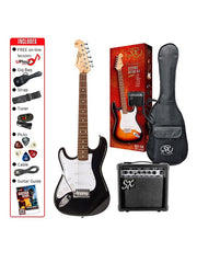 SX SE1SK 3/4 Electric Guitar Pack - Various