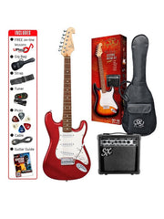 SX SE1SK 3/4 Electric Guitar Pack - Various