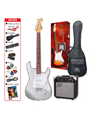 SX SE1SK 4/4 Electric Guitar Pack - Various