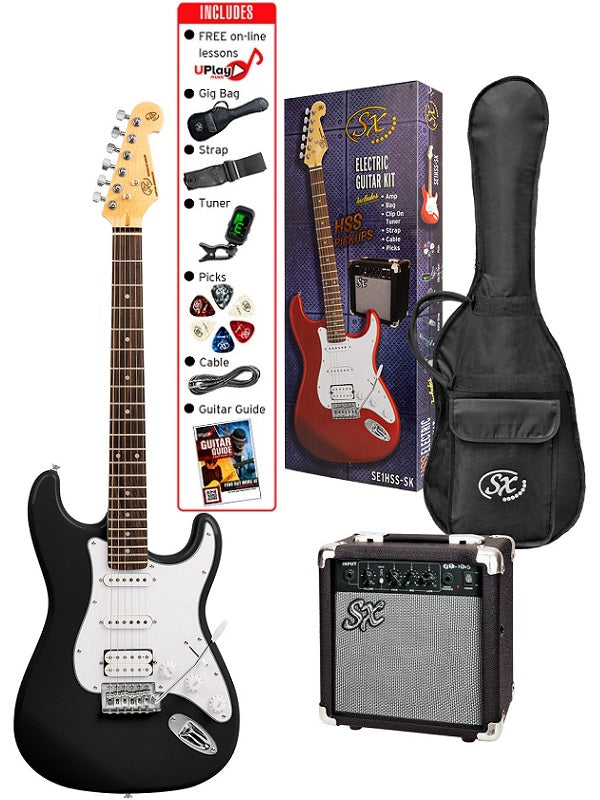 SX SE1SKH 4/4 Electric Guitar Pack