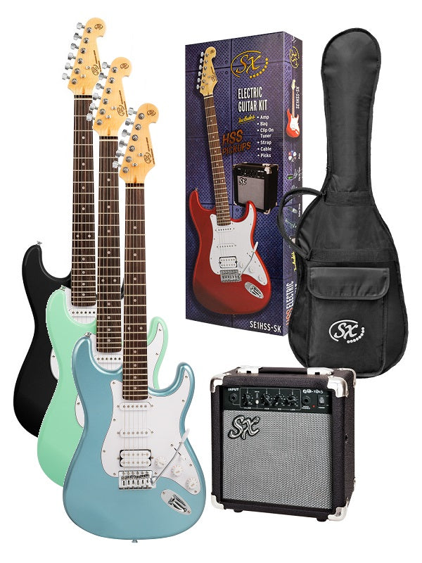 SX SE1SKH 4/4 Electric Guitar Pack