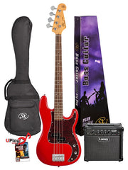 SX SPB62 Vintage Style P Bass Guitar - Various Options