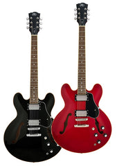 SX Semi-Hollow 335 Style Electric Guitar - Various