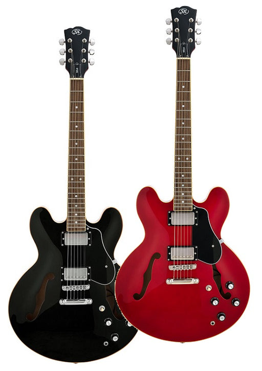 SX Semi-Hollow 335 Style Electric Guitar - Various