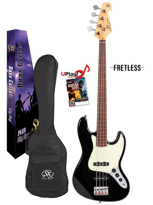 SX VEJ62FB Vintage Style 4/4 FRETLESS J Bass Guitar