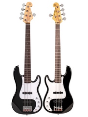 SX VEP562 5-String Vintage Style Bass Guitar - Various