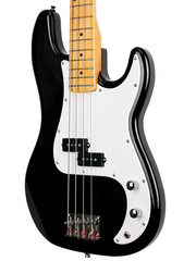 SX VEP57B 4/4 Black P Bass Guitar - Various Options