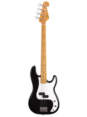 SX VEP57B 4/4 Black P Bass Guitar - Various Options
