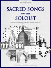 Sacred Songs For The Soloist, Med Low-Vocal-Boosey & Hawkes-Engadine Music