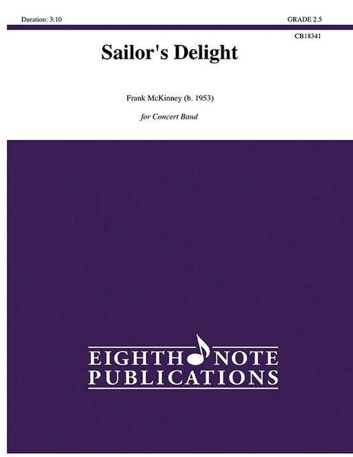 Sailor's Delight, Frank McKinney Concert Band Grade 2.5-Concert Band Chart-Eighth Note Publications-Engadine Music