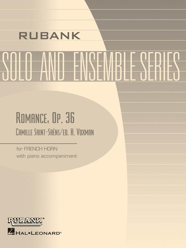 Saint-Saens - Romance, Op. 36, French Horn-Brass-Rubank Publications-Engadine Music