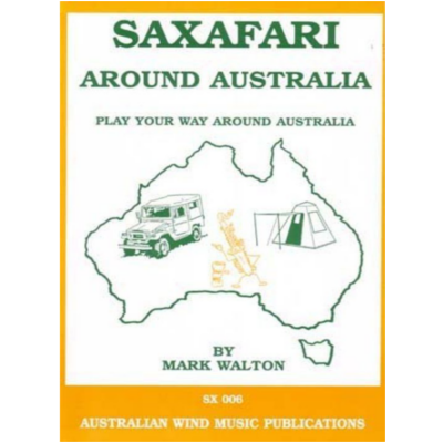 Saxafari Around Australia-Woodwind-Australian Wind Music Publications-Engadine Music