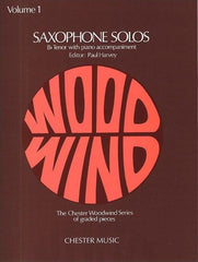 Saxophone Solos Vol 1, Tenor Saxophone & Piano Accompaniment-Woodwind-Chester Music-Engadine Music
