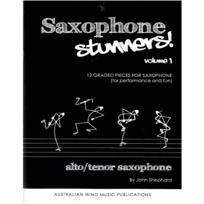 Saxophone Stunners Volume 1-Woodwind-Australian Wind Music Publications-Engadine Music