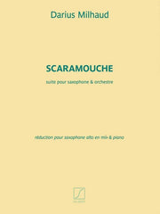 Scaramouche - Alto Saxophone and Piano-Woodwind-Salabert Editions-Engadine Music