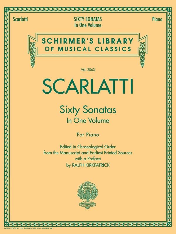 Scarlatti - 60 Sonatas in One Volume, Piano