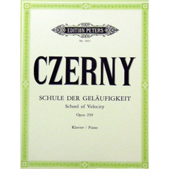 School of Velocity Op.299, Car Czerny-Piano & Keyboard-Edition Peters-Engadine Music